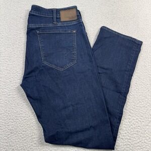 Mavi Zach Jeans Men's 36x31 Straight Leg Dark Wash Stretch Denim‎ Relaxed Fit
